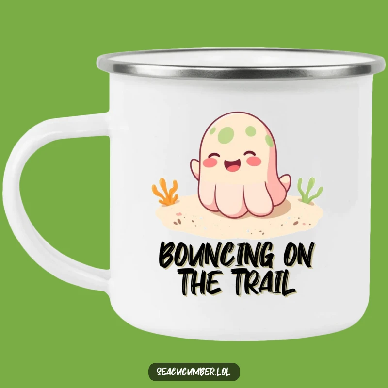 Funny Seacucumber Camping Mug: Playful Vibes for Outdoor Fun