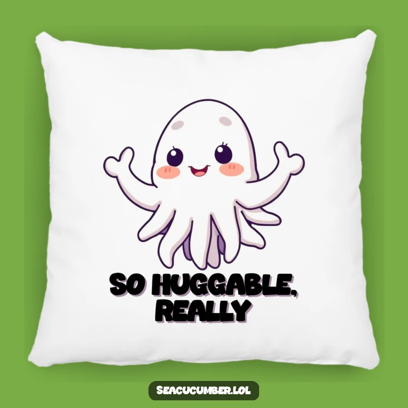 Funny Sea Cucumber Pillow: Soft Welcoming Tentacles, Cute Humorous Gift For Comfy Decor