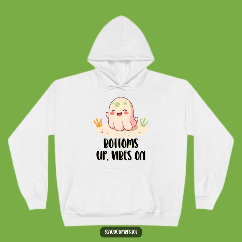 Funny Seacucumber Hoodie: Cozy Comfort with a Playful Bouncing Design