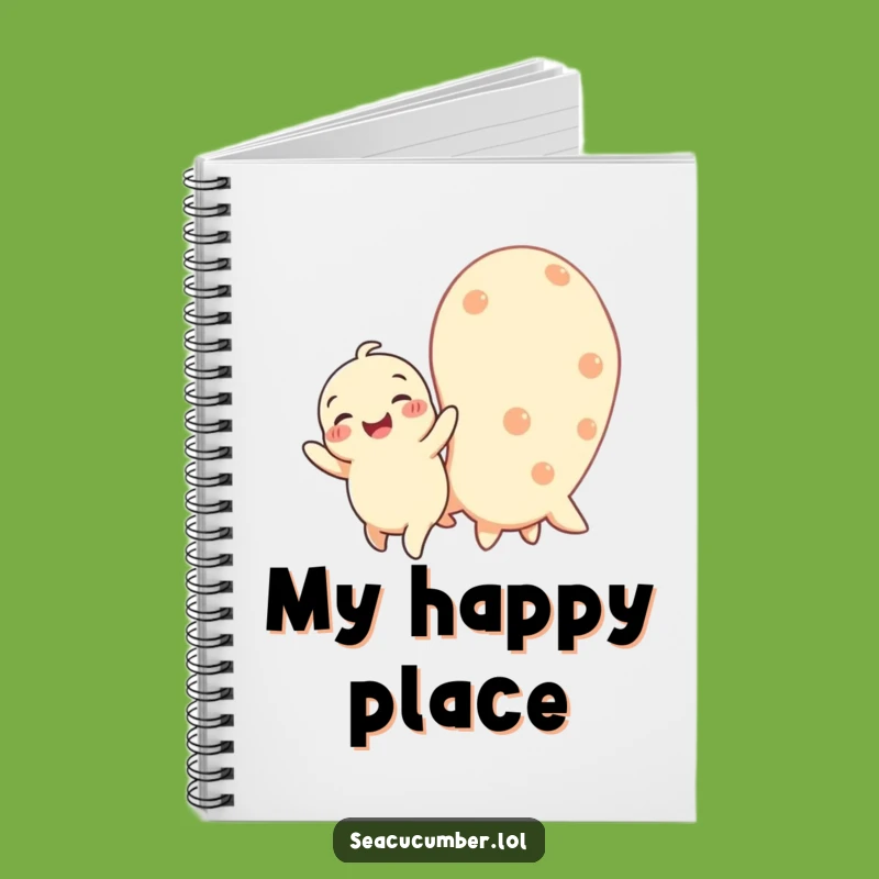 Funny Baby Seacucumber Notebook: Jot Down Joyful Thoughts with a Cute Design